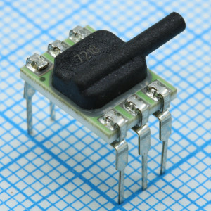 ABPDJNN060KGAA5, Датчик давления монтаж на плату 0кПа...60кПа манометр 6-Pin DIP-модуль