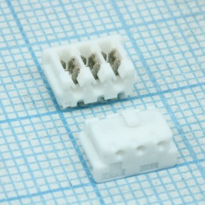 173977-3, Разъем типа провод-плата, 28-26 AWG, 2 мм, 3 контакт(-ов), Гнездо, Серия AMP CT, IDC / IDT