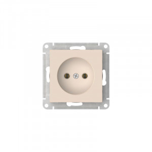 Розетка AtlasDesign 16А без заземл. без шторок быстрозажим. клем. механизм беж. SE ATN000241S