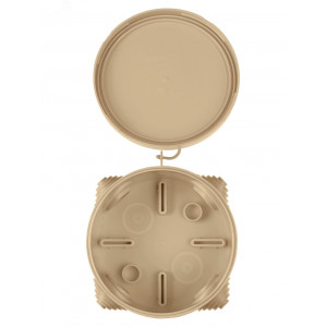 Распаячная коробка ОП D85х40мм, крышка, 