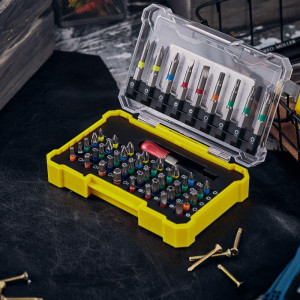 Набор бит с магнитным держателем 25-50 мм, 49 шт. KR-92-0462