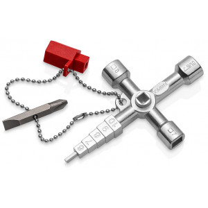 Profi-Key ключ крестовой 4-лучевой для стандартных шкафов, 90 мм KN-001104