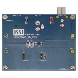 IS31AP2005-SLS2-EB, Средства разработки интегральных схем (ИС) аудиоконтроллеров  Eval Board for IS31AP2005