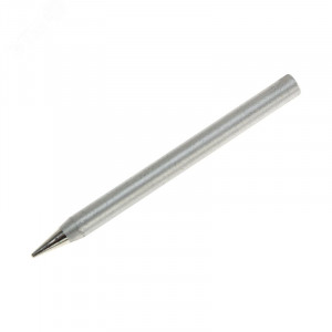 Жало для паяльника долговечное 60Вт, 5,8мм, тип конус, блистер 12-9924, диаметр посадочный 5,8 мм, длина 80мм, тип конус 0,6мм