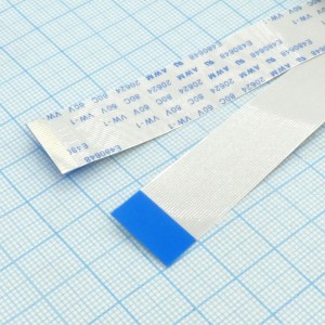 ШЛЕЙФ пл 30 конт /0.5mm/ 250mm, FFC шаг 0.5мм, 30 контактов, длина 250mm