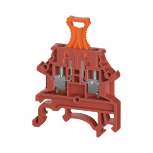 Клемма для модулей WTN 2.5 TKGM RT, Клемма для модулей тип фиксации провода: винтовой, номинальное сечение: 2,5 мм кв., 24A, 400V, ширина: 5,1 мм, цвет: красный тип монтажа: DIN35