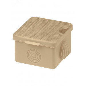 Распаячная коробка ОП 65х65х50мм, крышка, 