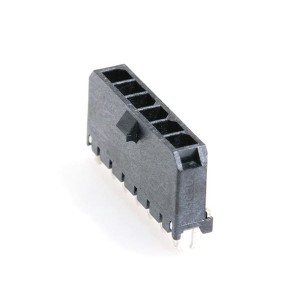 43650-0622, Проводные клеммы и зажимы MicroFit 3.0 SR V SMT Clip 15Au 6Ckt