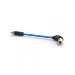 2322422-5, Sensor Cables / Actuator Cables M12 D-M-4 CBL ASSY PLG-PLG 3.0M CAT5E