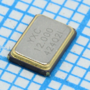 X503212MQB4SI, Резонатор кварцевый 12МГц, 10ppm, 16пФ, SMD 5.0х3.2х0.9мм, -40...+85°C