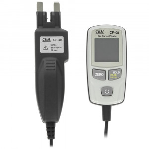CF-08 Автомобильный токовый тестер, для определения и измерения тока до 80А на плавких предохранителях типа Blade в автомобилях с напряжением до 48В