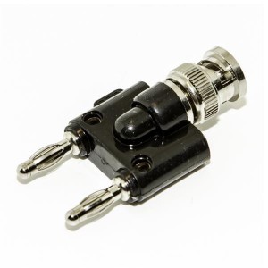 BU-P1270, РЧ адаптеры - междусерийные Adapter BNC male-dble ban plug