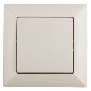 4-101-02 Выключатель, 10А-250В, СУ, Solo, сл.кость (10/200/2400) Б0043264