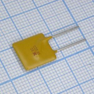 RUEF300, Самовосстанавливающийся предохранитель PTC 3A(hold) 6A(trip) 30V 100A 2W 10.8s 0.02Ohm Radial 11.4 X 3 X 16.5mm Bag