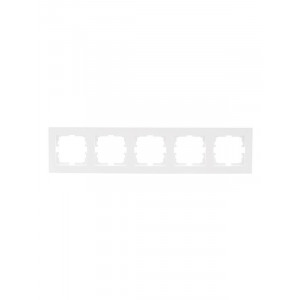 Рамка 5-местн. горизонт. VESNA бел. 742-0200-150