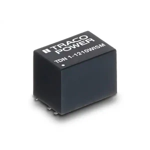 TDN 1-1211WISM, Преобразователь DC/DC на печатную плату вход 12В однополярный выход 5В 0.2A 1Вт 6-Pin DIP SMD модульный
