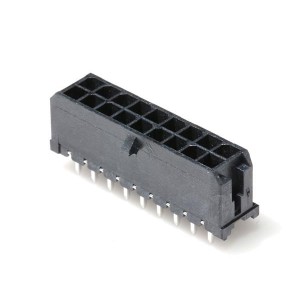43045-1828, Проводные клеммы и зажимы MicroFit 3.0 V TH Hdr DR 15Au 18Ckt