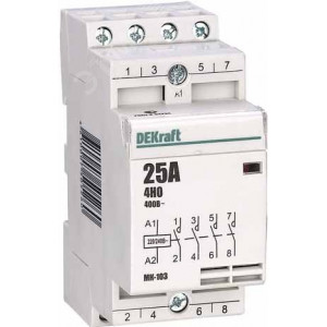 Контактор модульный МК-103 4НО 16А 230В 18053DEK