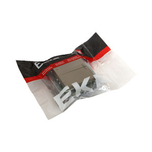 Механизм выключателя, двухклавишный, с подсветкой, шампань Эпика EKF UP1-SWC-24