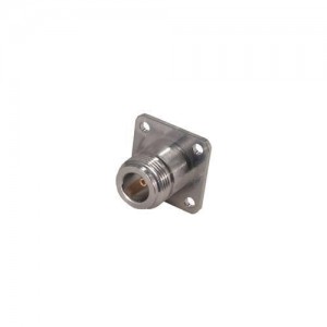 23_N-50-0-1/133_NE, РЧ соединители / Коаксиальные соединители N straight flange receptacle jack(f)