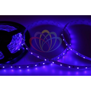 Лента светодиодная 12В, SMD2835, 4,8Вт/м, 60 LED/м, синий, 8мм, 5м, IP20 141-333