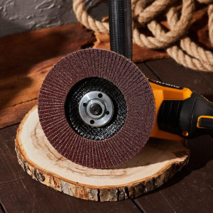 Круг лепестковый торцевой, P80, 150х22,2мм KR-90-0020