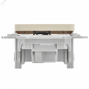 FLITE Выключатель 1-клавишный 10А ВС11-1-0-ФлСл сливочный IEK FI-V10-0-10-1-K86