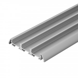 Профиль PHS-3X-2000 ANOD 013209, Алюминиевый анодированный тройной литой профиль для светодиодных лент и линеек. Габаритные размеры (LхWхH): 2000x59,6x8,9 мм. Ширина площадки для ленты 13,1 мм. Экраны, заглушки и другие аксессуары приобретаются отдельно. Цена за 1 метр.