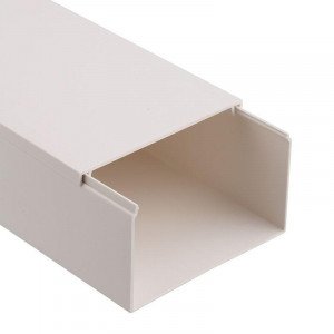 Кабель-канал 100х60 белый 28-0060-2, длина 2 метра, цена указана за 1м., продажа кратно 2м.