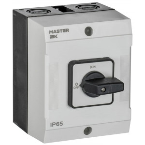 Переключатель кулачковый 10А (сх. 92) в боксе стандартная рукоятка IEK MI-CS20-010-092