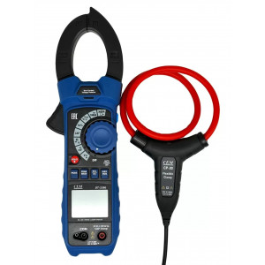 DT-3386 Клещи электроизмерительные, Токоизмерительные клещи, переменный и постоянный ток 1000А, в комплекте с датчиком "гибкая петля"