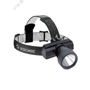 Фонарь аккумуляторный налобный XPE 3Вт литиевый аккум. 0.8А.ч ЗУ Micro USB шнур (в компл.) KocAcHead3W