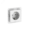 Изображение товара Розетка AtlasDesign 16А с заземл. быстрозажим. клем. механизм бел. SE ATN000143S