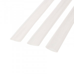 Трубка термоусадочная СТТК (3:1) 18/6 прозрачная, двустенная клеевая термоусаживаемая трубка в метровой нарезке