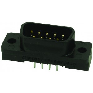 5208006-2, Разъем D-Sub штыревой на плату 9 контактов