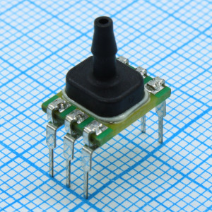 ABP2DANT001PGSA3XX, Датчик давления монтаж на плату 0psi...1psi манометр лента на катушке/туба