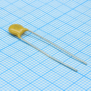 CT81-N6Y5P1B102KSE, Конденсатор керамический 1000пФ 1000В Y5P ±10% радиальный D6X3.5мм