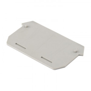 Заглушка для клеммы JXB-2-4/35K с ножевым размыкателем 4 вывода серая sak-2-4-35K