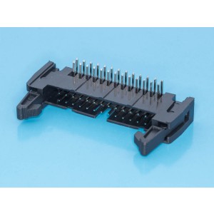 SCM-26R, Вилка на плату, угловой монтаж 26pin(2х13), шаг 2.54мм
