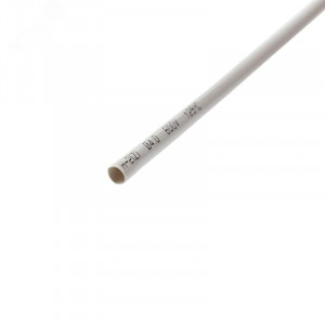 Трубка термоусадочная ТУТ нг 4,0/2,0 серая, термоусаживаемая трубка в метровой нарезке, не поддерживает горение