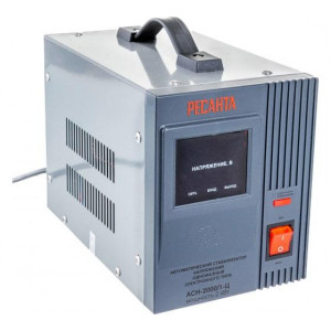 Стабилизатор напряжения АСН-2000/1-Ц 1ф 2кВт IP20 релейный 63/6/4