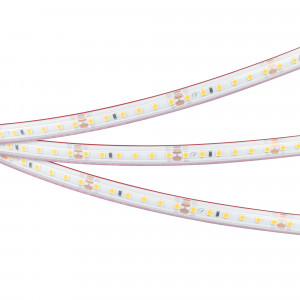 Лента герметичная RTW-PS-A120-10mm 24V Warm3000 (9.6 W/m, IP67, 2835, 50m) 024578(2), Светодиодная лента (монтажная бобина 50м) RTW-PS-A120, герметичная (PS-силиконовая экструзия). Светодиоды 2835, 120 шт/м (6000 шт на 50 м), белая плата, ширина 10 мм, скотч 3M. Цвет ТЁПЛЫЙ 3000 K, цветопередача CRI>85, угол 120°. Питание 24V, мощность 9.6