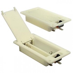 AAA*2 SWITCH 70*35*14MM, Батарейный отсек AAA*2 switch 70*35*14 мм, закрытый