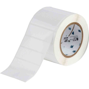 brd30134, THT-18-423-3 этикетки, материал В-423, белый глянцевый полиэстер, размер 76.2х25.4мм, 3000 шт. в рул.