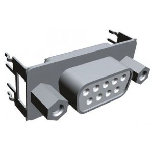 7-1393740-0, Разъем D-Sub (розетка) на плату 9 контактов