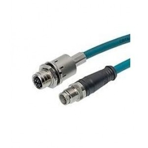 120341-0500, Кабели Ethernet / Сетевые кабели CORDSET M12 TO RJ45 CAT6A DE 8P M/M 0.5M