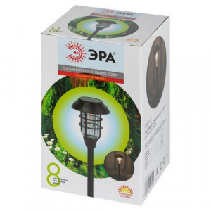 Светильник светодиодный садовый ERASS12-03 "Лофт" 1LED уличный на солнечн. батарее Б0057652