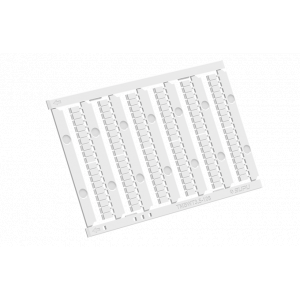 Маркировка (в кассетах) TMBWT3.5-108, Кассета с маркировочными шильдиками, для клемм сечением 1,5 мм.кв., 108 шильдиков, нанесенные символы: чистая, цвет: белый