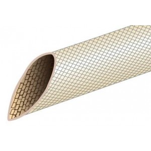 AF1557/8 NA005, Спиральная оплетка, муфты, изоляционные трубки .802ID FIBRGLS SLVNG 100FT SPOOL NATURAL