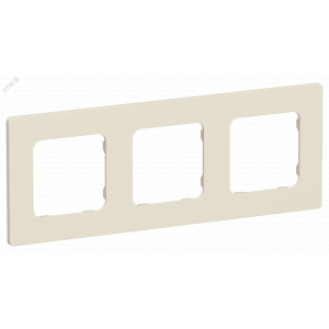 FLITE CLASSIC Рамка 3-местная РУ-3-К-ФлСл сливочный IEK FI-M32-32-20-K86